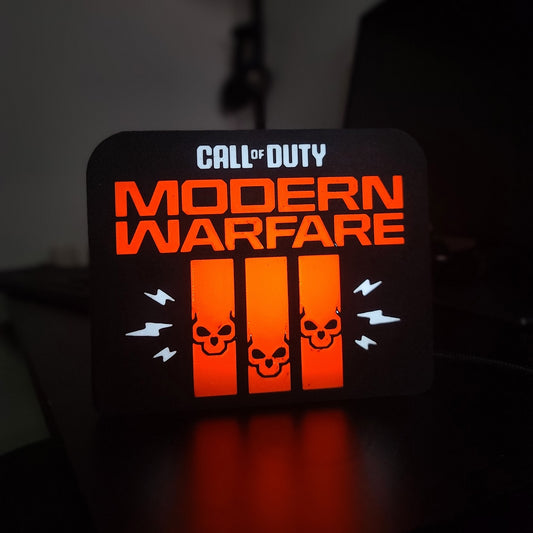 LED Lightbox - Call of Duty: Modern Warfare III