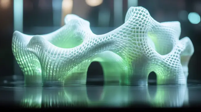 FDM 3D Printing model being printed